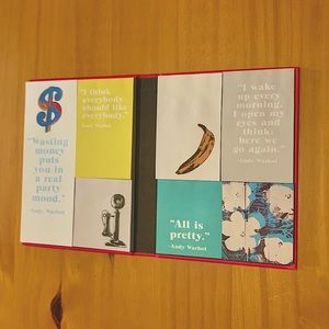 Andy Warhol Sticky-note Book